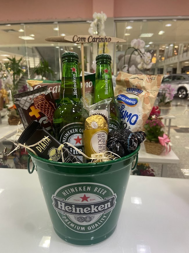 Balde de Cerveja Heineken