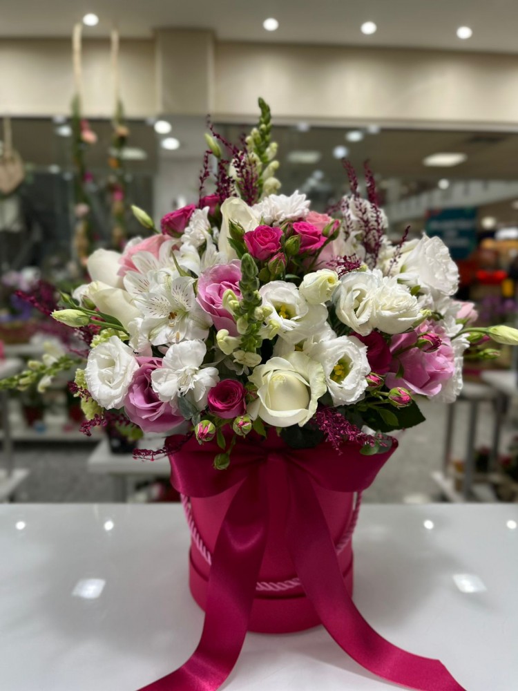 Box de Flores Pequena com Inicial