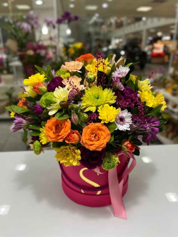 Box de Flores PP com Inicial